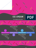 Ice Cream: Free Template Power Point