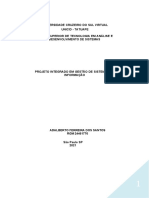 PROJETO INTEGRADO EM GESTAO DE INFORMACAO OHANA FELTROS (Adalberto Santos)