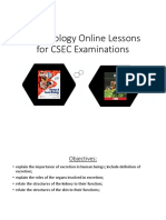 HSB/Biology Online Lessons For CSEC Examinations