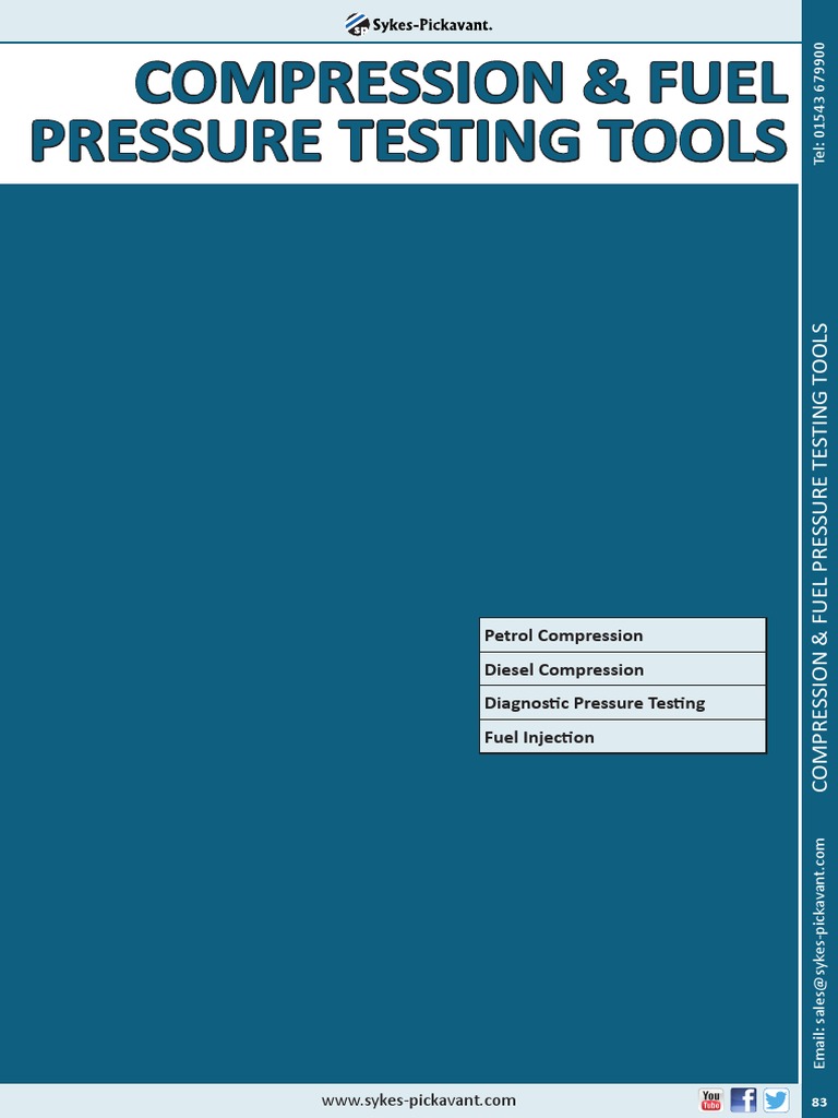 Diesel Compression Testing Tools | PDF | Fuel Injection | Diesel Engine