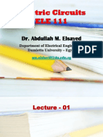 Dr. Abdullah M. Elsayed: Department of Electrical Engineering Damietta University - Egypt