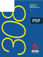 308 Parent Stock Nutrition Specifications