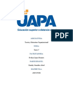 Tarea 5 Teoria y Estructura Organizacional