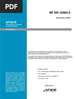 Exigences du certificat NF EN 9163 | PDF