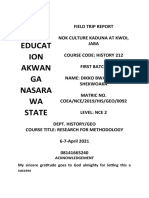 Colleg EOF Educat ION Akwan GA Nasara WA State