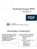 Kuliah 5 - 2. Statistika Deskriptif Dengan SPSS