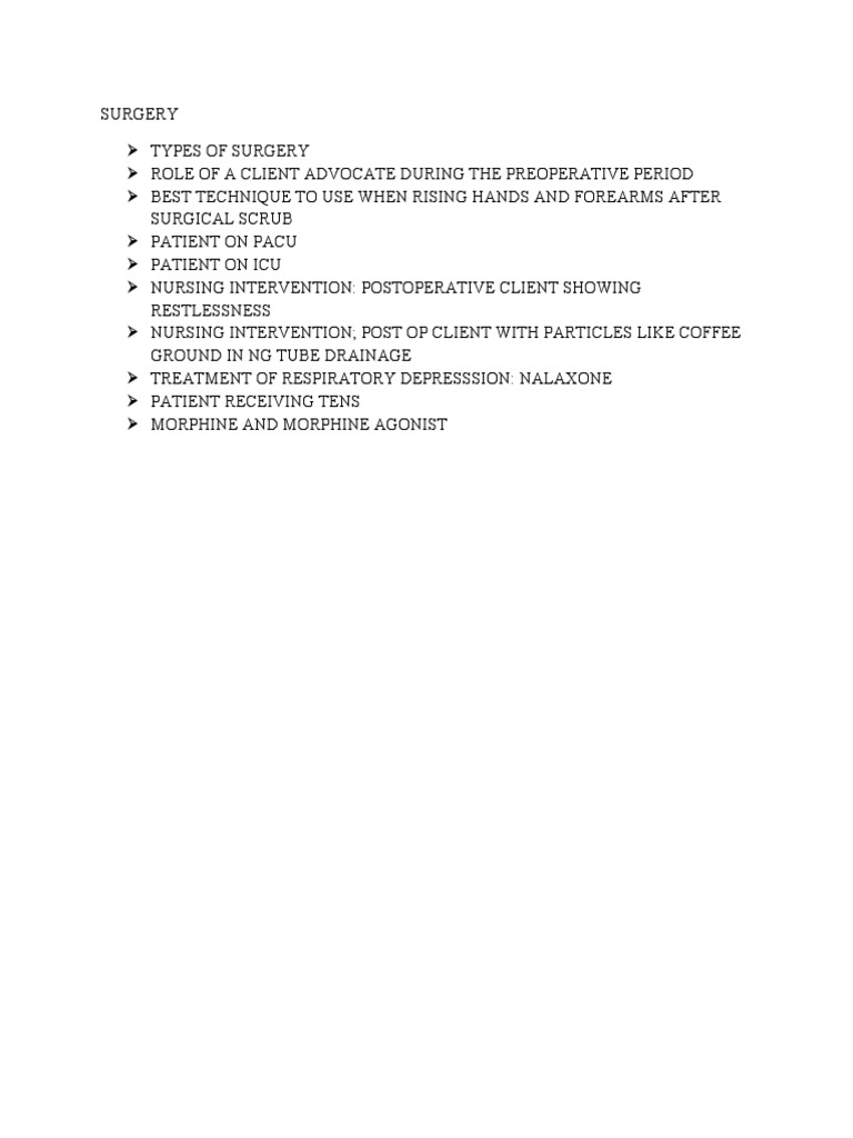 Comprehensive Guide to Surgical Care | PDF