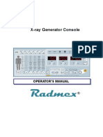 Operator Manual of Xray Generator