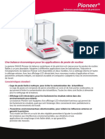 Pioneer Plus Analytical and Precision Balances Data Sheet FR 80775073