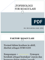 Patofisiologi Faktor Koagulasi