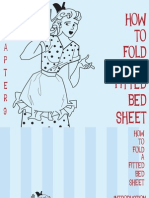 C H A P T E R 9: HOW TO Fold A Fitted BED Sheet