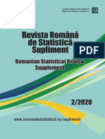 Revista Romana Statistica Supliment 02 2020