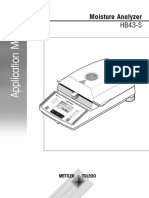 Moisture Analyser Booklet