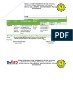 Individual Learning Monitoring Plan: Luna General Comprehensive High School