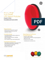Traf282 Ge Vla Led Signals Round Module 120v Datasheet