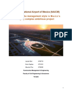 Analyzing Mexico's NAICM Airport Project Management