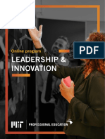 Leadership & Innovation: Online Program