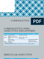Comparatives in Compare and Contrast Essay