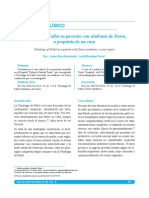 Tetralogía de Fallot en Paciente Con Síndrome de Down, A Propósito de Un Caso