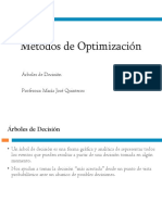 Clase Arboles de Decision Metodos de Optimizacion