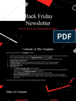 Black Friday Newsletter by Slidesgo