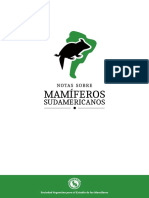 Mamiferos Sudamericanos Oso de Anteojos Febrero 2021