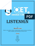 Listening Jahshan OET Collection