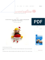 Christmas Elf Pixie Doll (Free Amigurumi Crochet Pattern) : Mailing List Sign