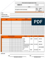 FT-SST-061 Formato Inspeccion de EPP