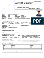 University Gauhati: Online Application Form