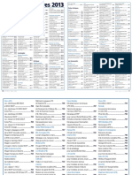 LOCO REVUE Table des matières 2013