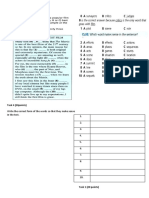 Task 3 (20points) : Write The Correct Form of The Words So That They Make Sense in The Text. 1. 2. 3. 4. 5. 6. 7. 8