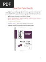 Drept Penal. Partea Generala sem.1 an 2020-2021 ( complet )