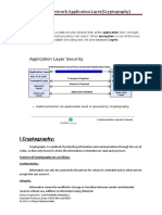 Computer Network - Application Layer-Cryptography