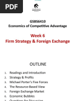 2020 T3 GSBS6410 Lecture Notes For Week 6 Firm Strategy