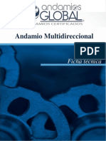 FIcha Técnica Andamio Multidireccional - Andamios Global