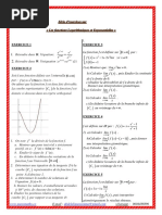 Exercice 1 Exercice 3: e e FX X X X Six F