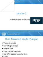 Fluid Transport Loads (Pumps)