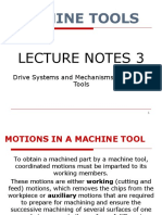 MAK4462 Machine - Tools Lecture - Notes 3