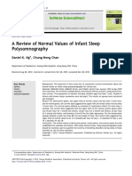 A Review of Normal Values of Infant Sleep Polysomnography