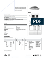 Cree Edge Canopy Spec Sheet