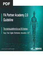 FA Partner Academy 2.0 Guideline: The Training Platform For Our FA Partners