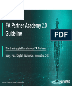 FA Partner Academy 2.0 Guideline: The Training Platform For Our FA Partners