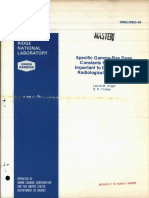 DATA Sheet Varios Radioisotopos