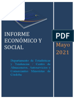 Informe Económico Mayo 2021