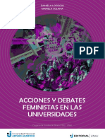 Libro Debates Feministas Universidad