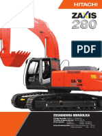 Especificaciones Zaxis 280