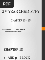 PRESENTATION Chapter 13, 14, 15