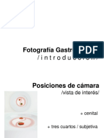 Introduccion A La Fotografia Gastronomica