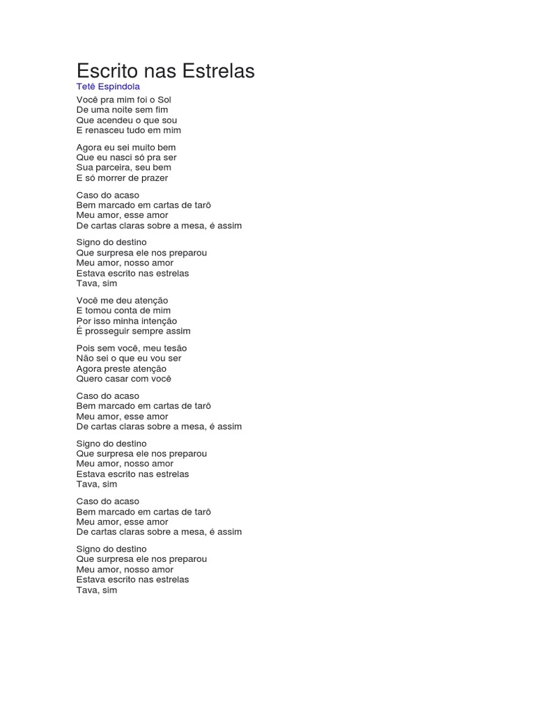 Letra de 